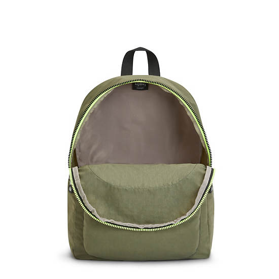 Kipling Curtis Medium Ryggsäck Olivgröna | SE 1688MQ